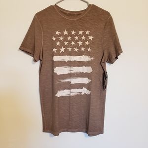 Degree Burnout Flag Tee